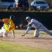 Skyline senior Jack Clark tries to get an out at second in the game against Chelsea on Monday, April 22. Daniel Brenner I AnnArbor.com
